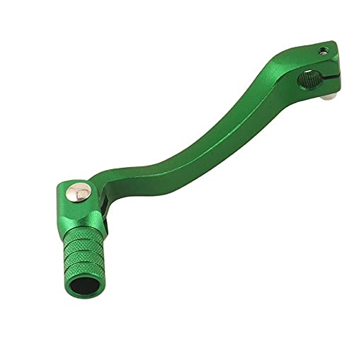 Skdvy Dirt Bike Klappbarer Schalthebel, CNC-Klapp-Aluminium-Schalthebel for Motorrad, NC250, ATV, Dirt Bike, Pit Bikes(Green)