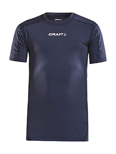 Craft Funktionsshirt Kurzarm Pro Control Compression Tee Herren/Kinder NEU, Wähle Deine Größe:3XL, Wähle Deine Farbe:Navy