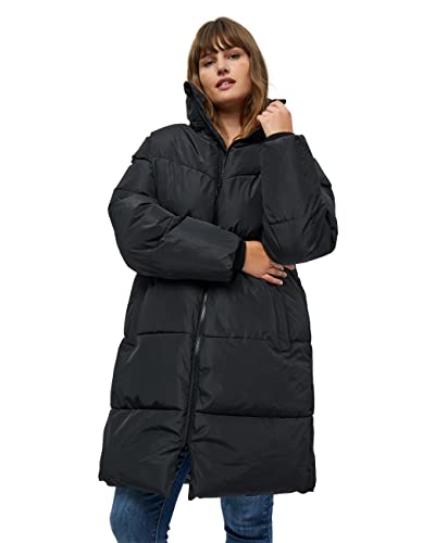 Peppercorn Damen Genaya Puffer Coat Curve 2 Schwarz 44