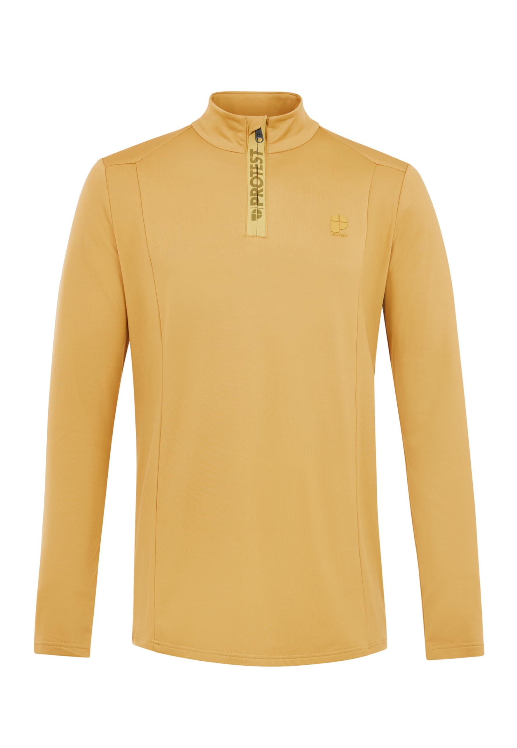 Protest Men 1/4-Reißverschluss REWILL 1/4 Zip Active top Cab Yellow XXL