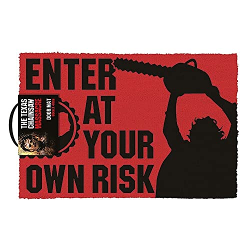 Pyramid Sm Entertainment Korea N/A - Texas Chainsaw Massacre (Enter at Your Own Risk) Door Mat