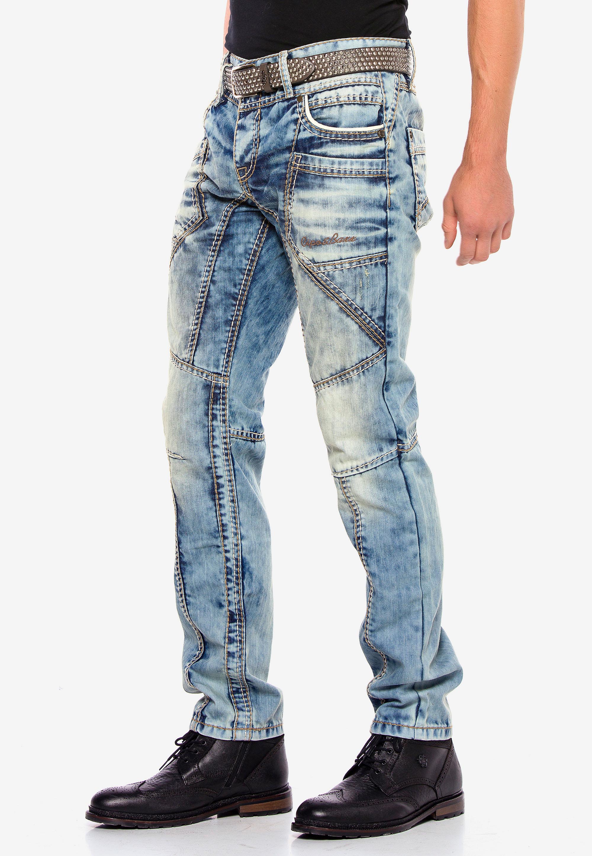 Cipo & Baxx Bequeme Jeans, mit modernen Ziernähten