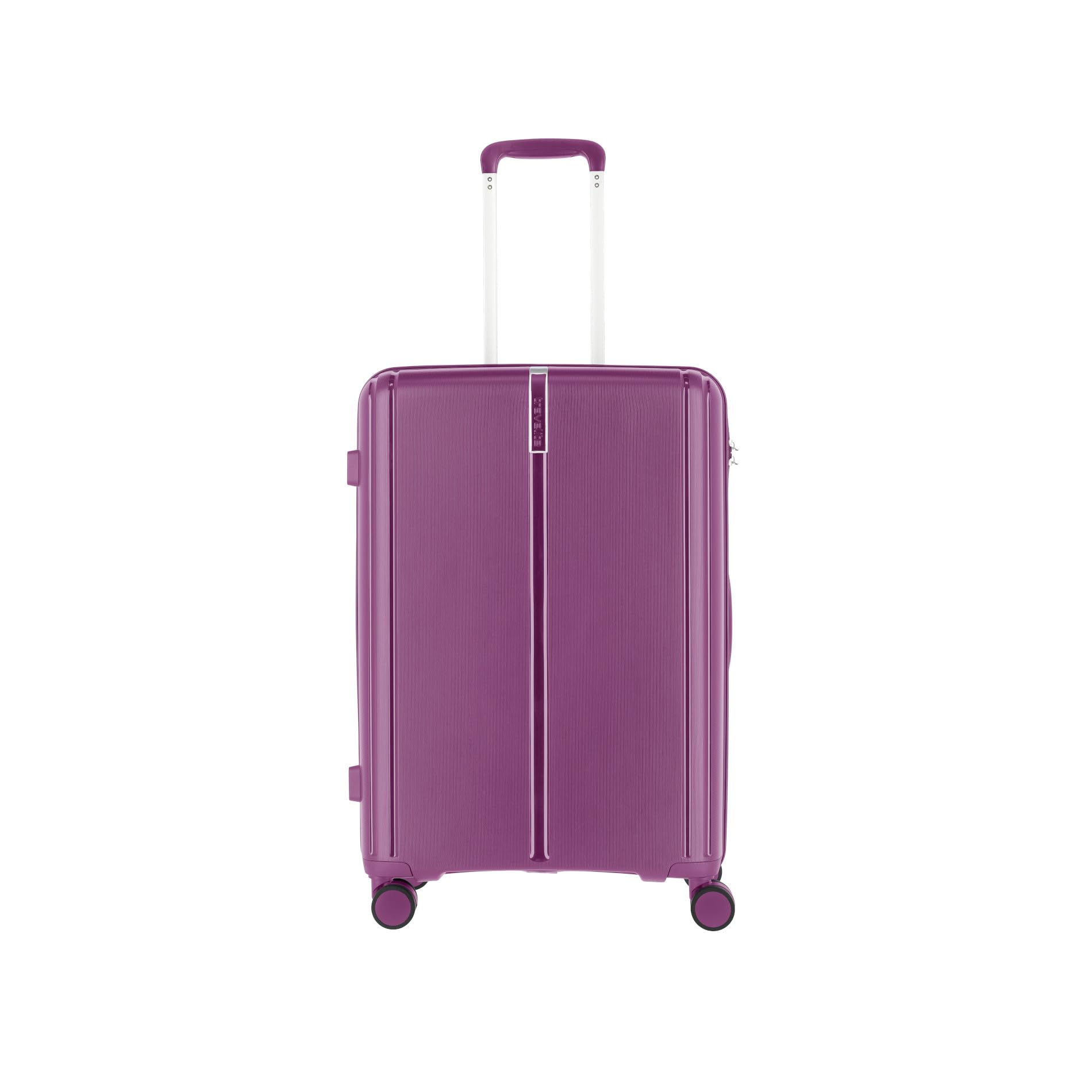 Travelite Vaka Trolley 4 Rollen 65 cm 65cm Hartschale 59L Purple