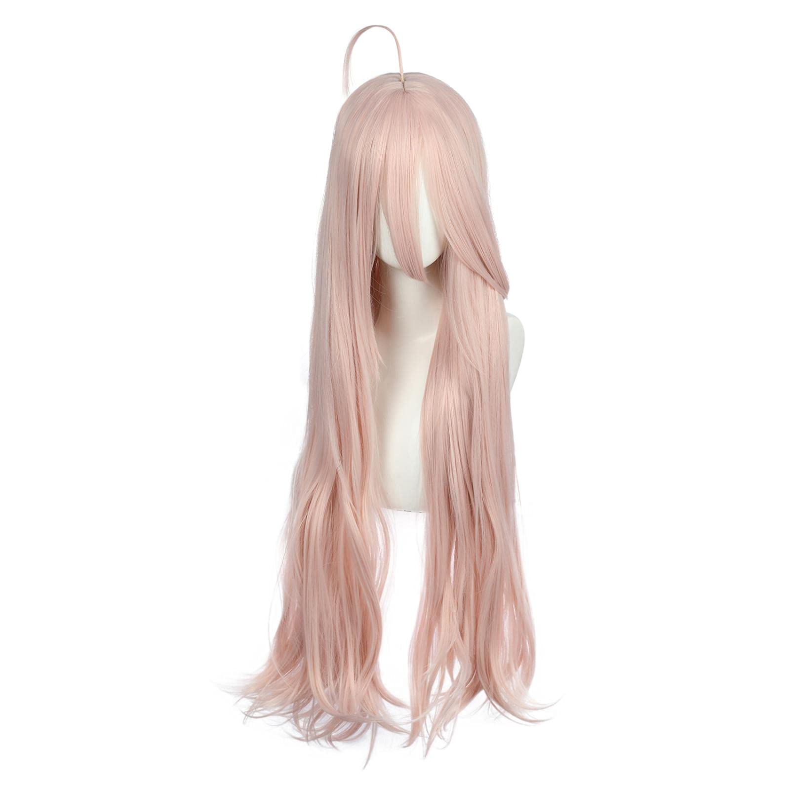 LINLINCD-Anime Coser pruik v3 MIU Iruma Cosplay Perücke langes gerades Licht Rosa Hitzebeständige synthetische Haare mit Perücke Kappe Karneval Mardi Gras Perücke