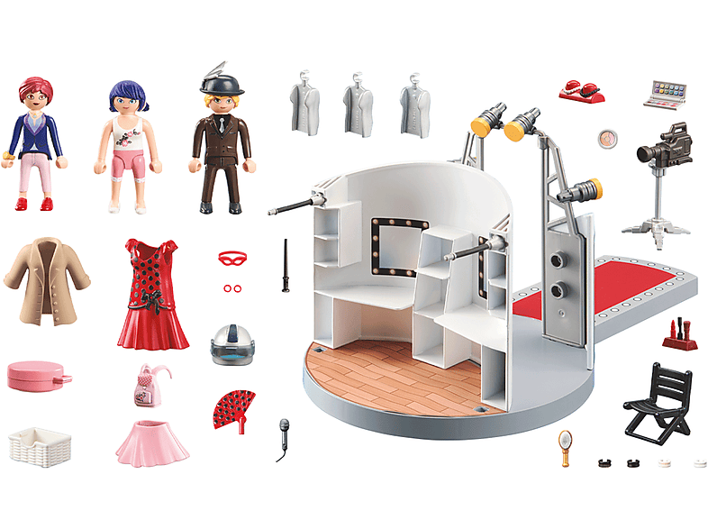 PLAYMOBIL 71335 Miraculous: Fashion Show in Paris Spielset, Mehrfarbig