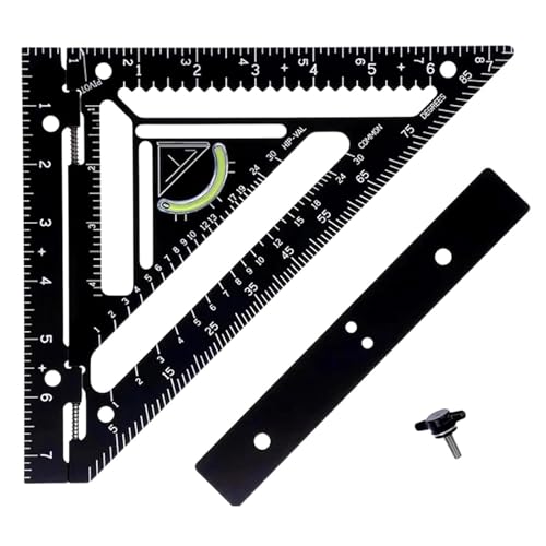 Zimmermannswinkel 17 8 Cm Sparrenwinkel Mehrzweck Zimmermannswerkzeug: Winkelmesser Holzbearbeitungs Markierungslehren