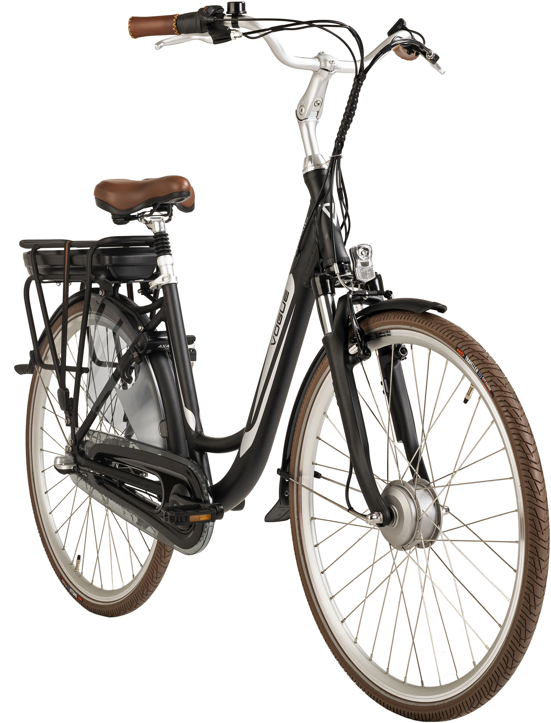 VOGUE BIKE E-Bike "Basic", 3 Gang, Shimano, Nexus, Frontmotor 250 W, Pedelec, Elektrofahrrad für Damen, Cityrad 2