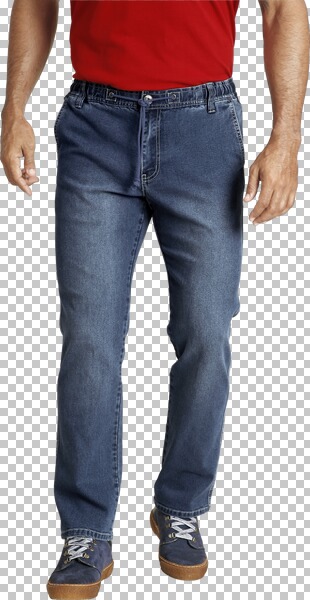 Schlupfjeans VERTTI Jan Vanderstorm blau 2