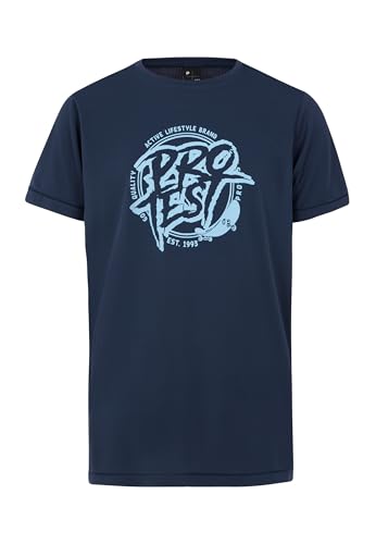 Protest Boys Surfshirt Kurzarm PRTISLAND JR Night SkyBlue 164