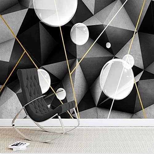 XLMING Geometrische Blase 3D Tapete Home Dekoration Wohnzimmer Sofa Schlafzimmer Tv Hintergrund Wand-430cm×300cm