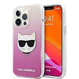 KARL LAGERFELD KLHCP13XCTRP Hülle für iPhone 13 Pro Max 6,7" rosa Choupette Head