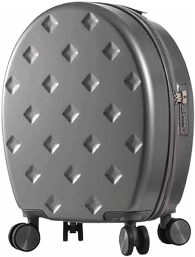 RUVOO Koffer Trolley Reisekoffer Gepäck mit Spinnerrädern, Leichter rollender Kabinenkoffer für Flugzeugreisen Koffer Gepäck Rollkoffer (Color : C, Size : 18 inch)