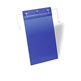 Durable Drahtbà¼geltasche (A4 hoch) Packung à 50 Stück blau, 175307