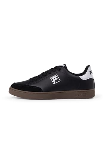 FILA Herren COURTBAY Sneaker, Black-White, 42 EU