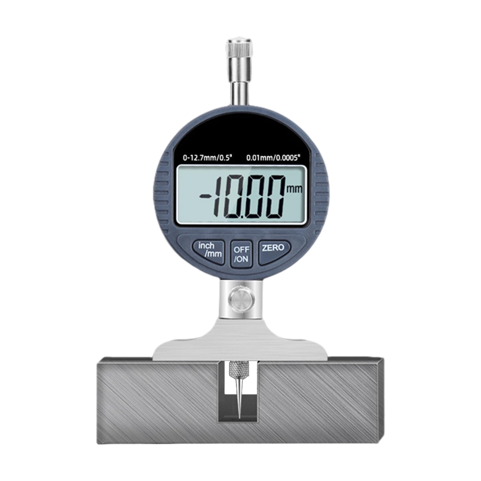 Digitales elektronisches Messgerät, LCD-Anzeige, Messbereich 0–25,4 mm, 0–12,7 mm