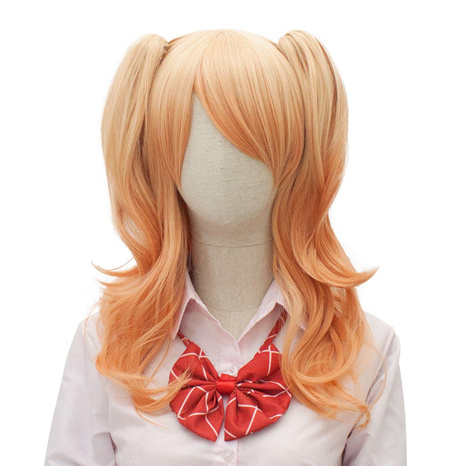 Anime cosplay perücke Anime Citrus Aihara Yuzu Cosplay Kostüme Perücke Set Kurzer Rock Japanesische Schülerkleidung Halloween-Kostüme