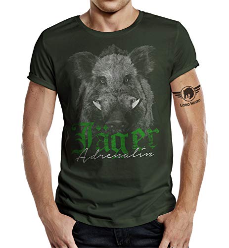 Jäger T-Shirt: Adrenalin Eber XL