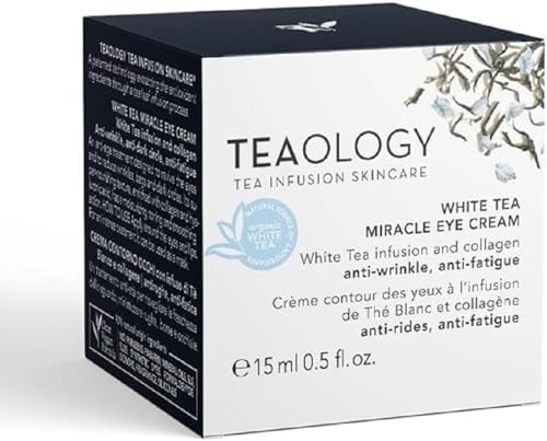Teaology White Tea Miracle Eye Cream, 15 ml