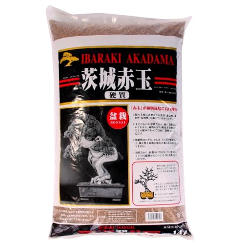 Japan Bonsai-Erde Akadama 1-5 mm Ibaraki hart 12.5 Liter, ca. 10 KG