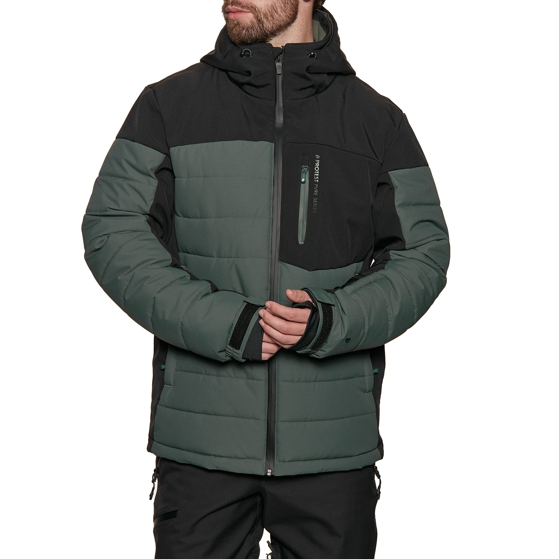 Protest Men Ski- Und Snowboardjacke PRTMOUNT Huntergreen M