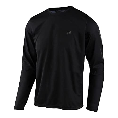 TROY LEE DESIGNS Herren Flowline Ls Jersey Black XL Elektrowerkzeuge, Schwarz