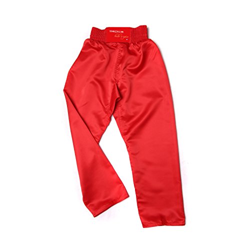 DEPICE Unisex – Erwachsene Satinhose Trainingsanzug, rot, 170cm