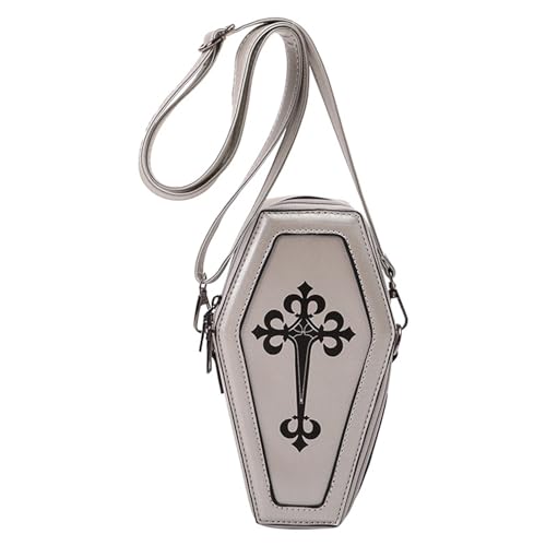 Trendige Gothic Handtasche Für Damen Umhängetasche Umhängetasche Mit Verstellbarem Riemen Vielseitig Einsetzbar