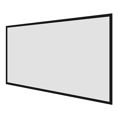 100/130 Zoll Beamer Leinwand Aluminiumlegierung 16:9 Leinwände für Beamer 4K HD Große Projektionswand Geeignet für Heimkino Konferenzraum Klassenzimmer und Andere Arten von Szenen (130 Zoll)