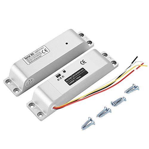 DC12V Magnetschloss, 1000 KG Elektronisches Türschloss, Tür Zutrittskontrollsystem für Haussicherheit