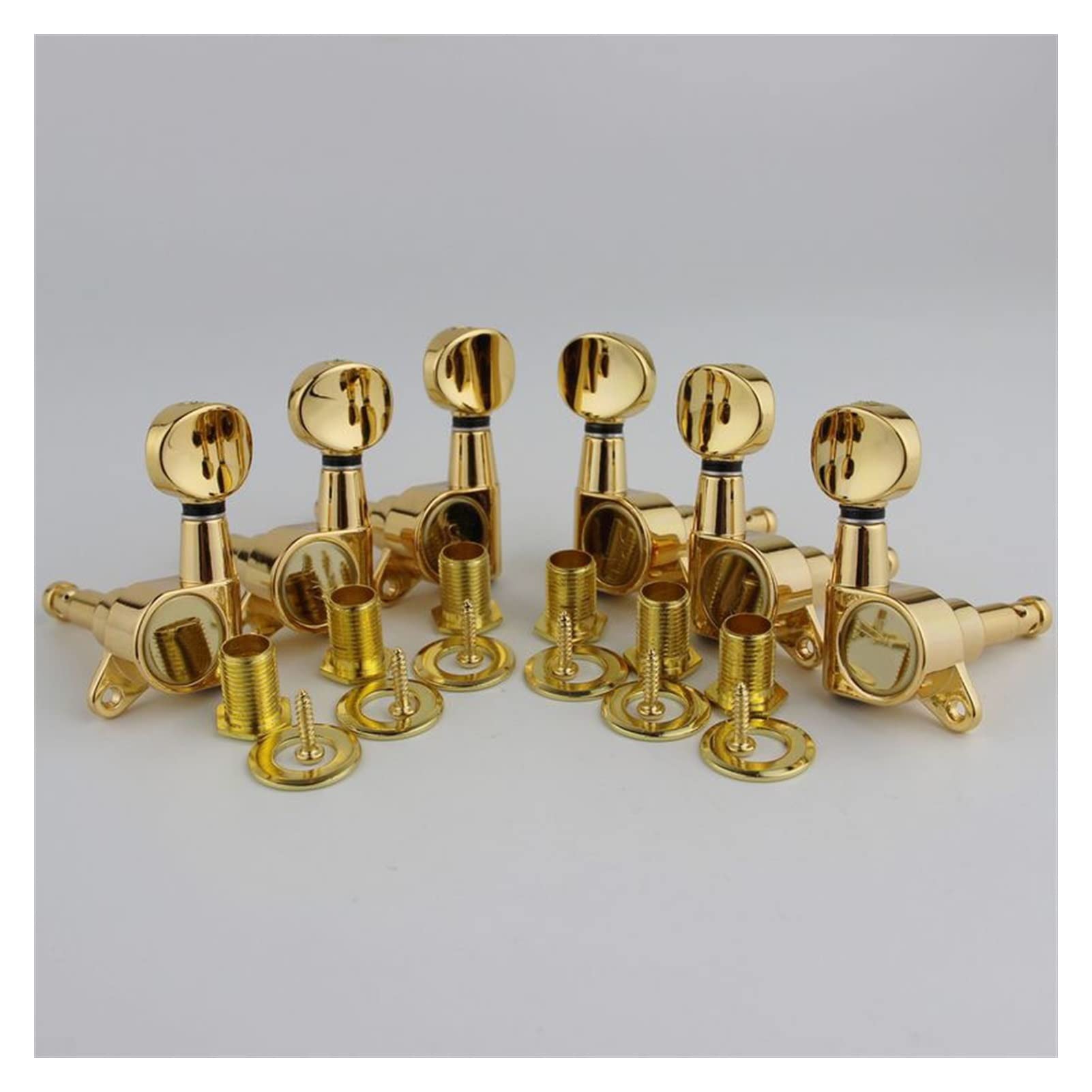 Tuner Machine Heads Mini Oval Tuner Für NS Gold Stimmwirbel Mechaniken (Color : 3R3L)