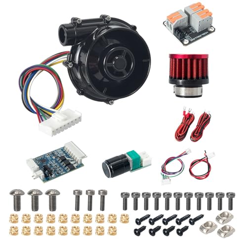 Aurgiarme 24 V Bürstenloses Zentrifugal Luftgebläse WS7040 7040 Gebläse 6 5 KPa Potentiometer Treiber Für HevORT 3D Drucker