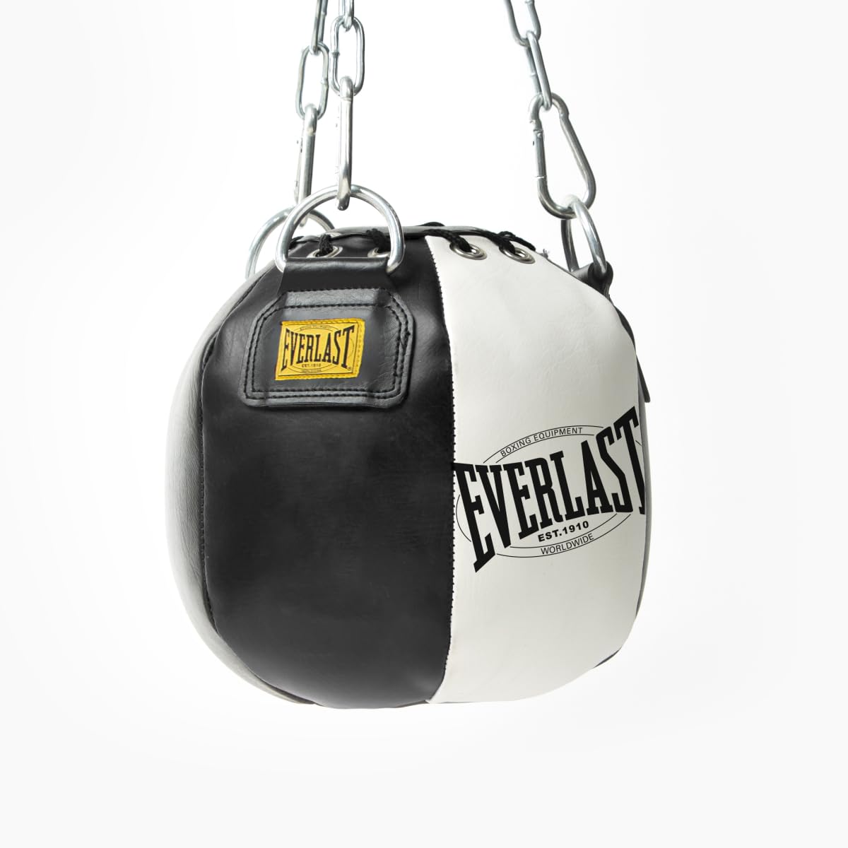 Everlast Unsiex Erwachsene Sport Boxen Punching Ball 1910 Headhunter Bag, Schwarz/Weiß, 10 LBS