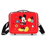 Disney Mickey Enjoy the Day Anpassungsfähiger Schönheitsfall Rot 66x48x26 cms ABS