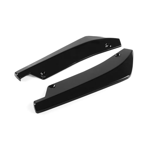 Auto Für Mercedes Für Benz W205 W204 W203 C Klasse C200 C250 C300 C350 C63 Hinten Lip Splitter Seite Spoiler Diffusor Trim Abdeckung Zubehör(SCHWARZ)