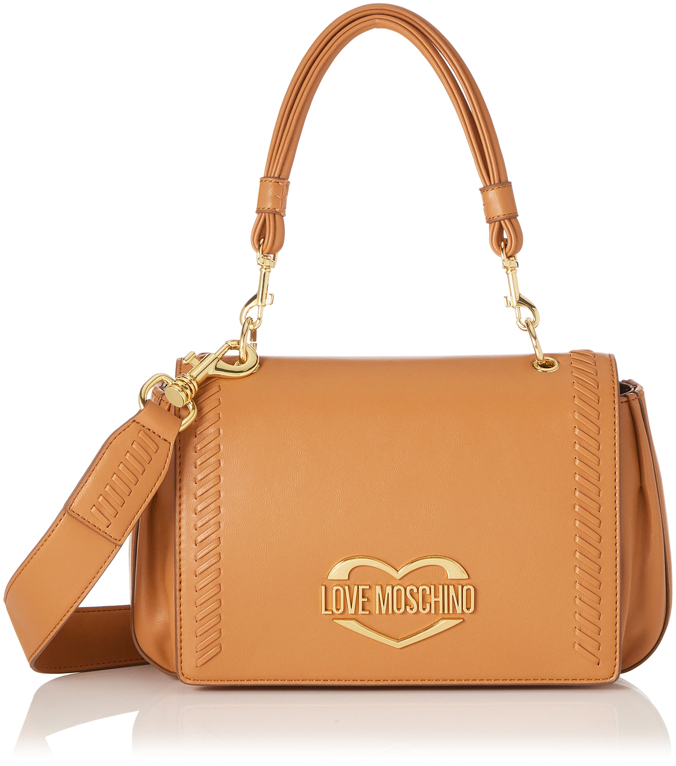 Love Moschino Damen Jc4055pp1gld120a Handtasche, Camel