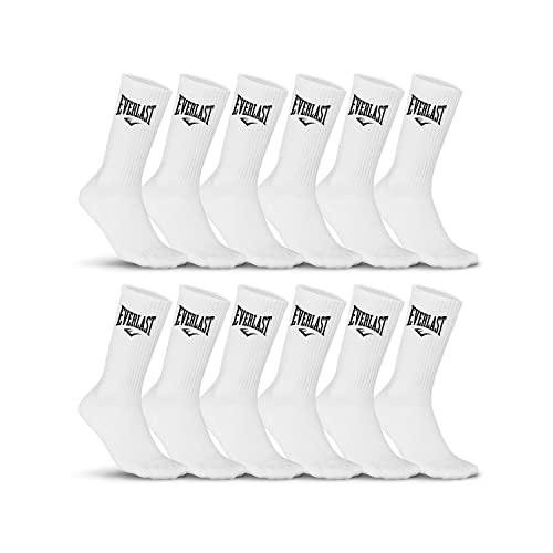 Everlast Men Crew Sock 12 Paar white 43/46