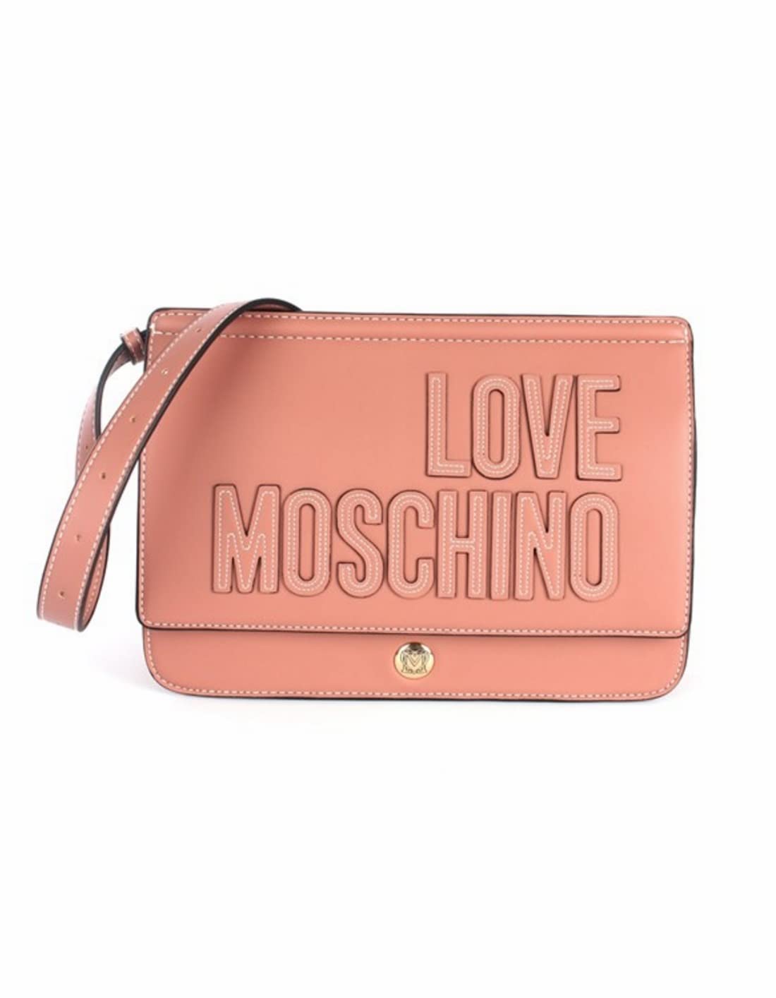 Love Moschino Damen-Schultertasche, Kollektion Herbst Winter 2021, Einheitsgröße, Rosa - Größe: Einheitsgröße