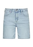 QS Damen 2146409 Jeans Short, Slim Fit, blau 52Z7, 36