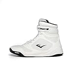 Everlast Elite V2 White 13 Boxschuhe - Ihr ultimativer Trainingsbegleiter für Exzellenz und Haltbarkeit Boxschuhe, Elite 2 Schuhe, Trainingsschuhe, Weiss/opulenter Garten, 47 EU