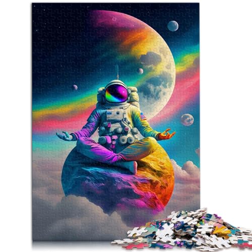 Puzzlespiele Rainbow Spirit, 1000-teiliges Holzpuzzle, jedes Teil ist einzigartig – anspruchsvolles, unterhaltsames Familienspiel, 1000 Teile (50 x 75 cm)