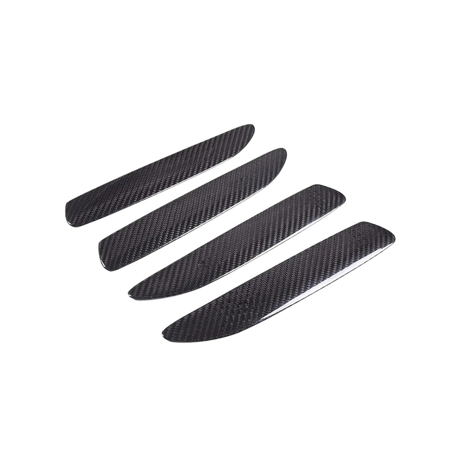 Beifahrerseite Außentürgriff Für Taycan 2019 2020 2021 2022 Für Dry Carbon Fiber Auto Außentürgriff Abdeckung Trim Zubehör 4PCS Auto Deurgrepen Trim