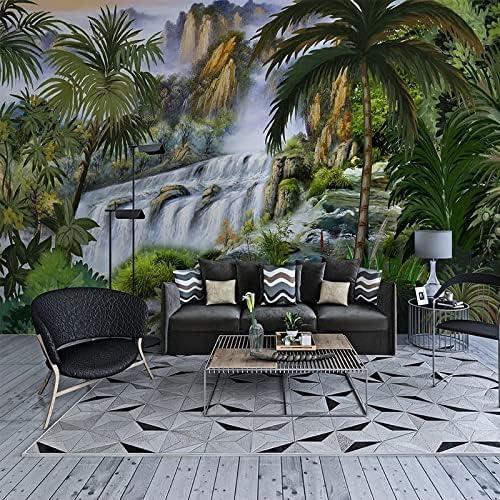 XLMING Blick Auf Den Wasserfall 3D Tapete Home Dekoration Wohnzimmer Sofa Schlafzimmer Tv Hintergrund Wand-200cm×140cm