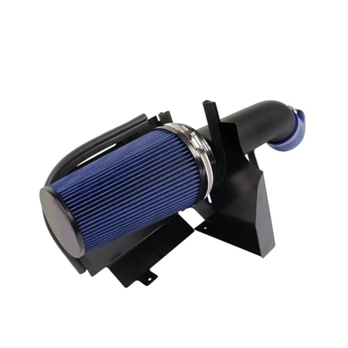 Induktion Schlauch Kit Für Cadillac Für Escalade 5,3 L/6,0 L V8 Motor 2002 2003 2004 2005 2006 4 "Cold Air Intake System Mit Hitzeschild 4 Zoll Air Fitler Kit Auto Luftansaug(B Blue)