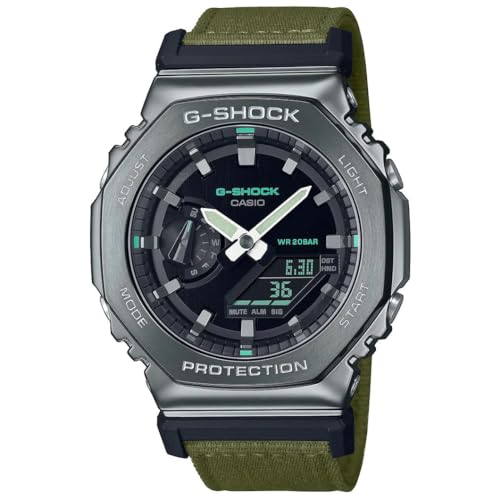 Casio G-Shock Classic Herrenuhr Olivgrün/Schwarz GM-2100CB-3AER