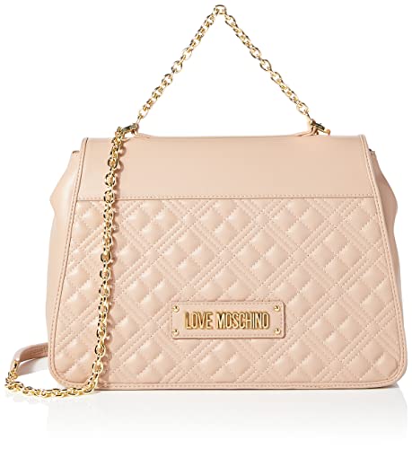 Love Moschino Damen BORSA A SPALLA Umhängetasche, Nude