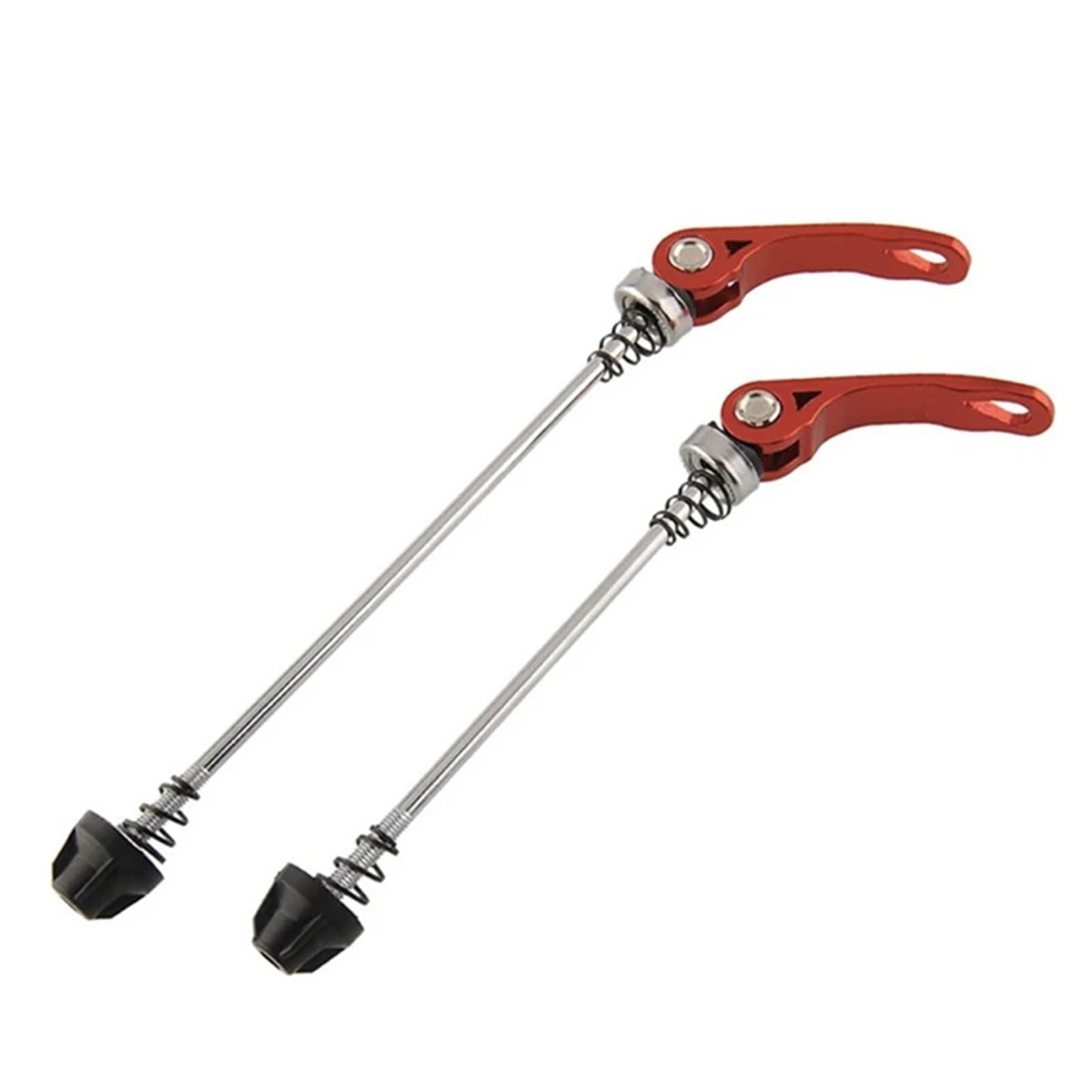 AMEEDA Schnellspanner Fahrradnaben Set Fahrradnabe, Schnellspannhebel, Rennrad, Stahlspieße, Vorderrad 145 mm, hinten 185 mm, for Zusammenklappen von Mountainbikes(Red)