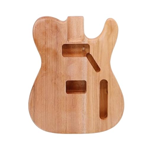 Korpus Für E-Gitarre Aus Pappelholz, Sunburst-Farbe, Gitarrenzubehör, Gitarren-Fass-Korpus, Hochglanz-Finish (Color : 20 Okoume wood)