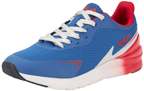 FILA Crusher Teens Laufschuh, Blue Quartz Red, 38 EU