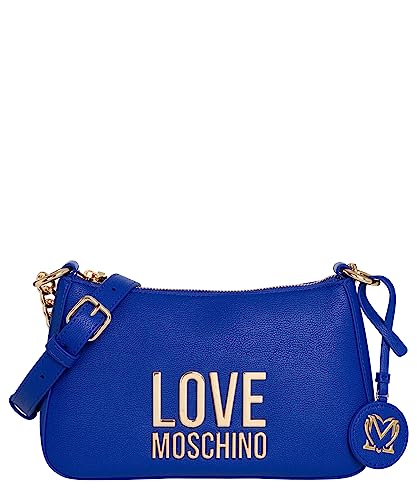 Love Moschino damen Schultertasche ocean blue