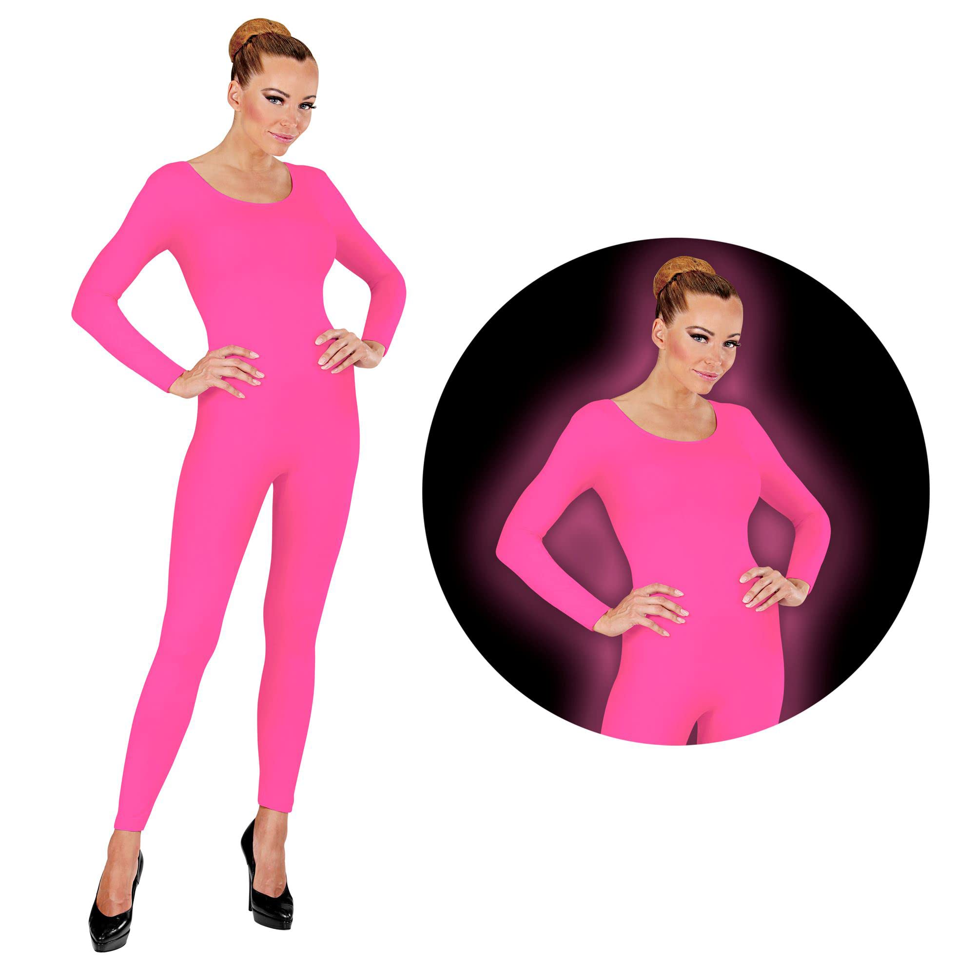 "NEON PINK BODYSUIT" - (M/L)